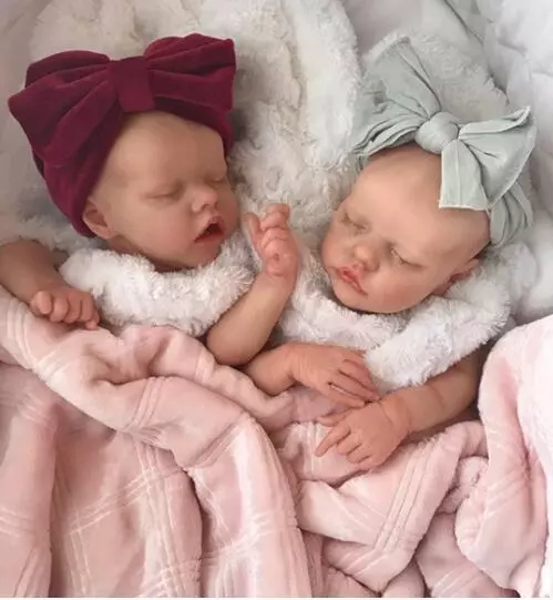 Newborn Twin Reborn Dolls 3