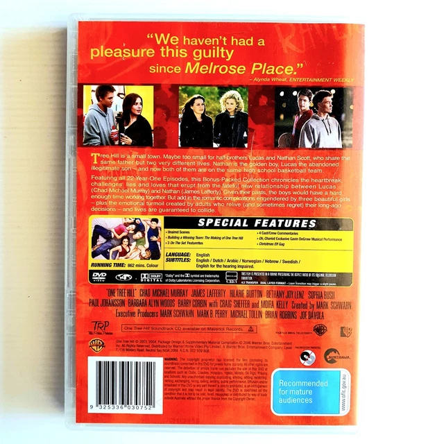 ONE TREE HILL Complete Series Seasons 1-9 DVD US Drama, Mixed Region ...