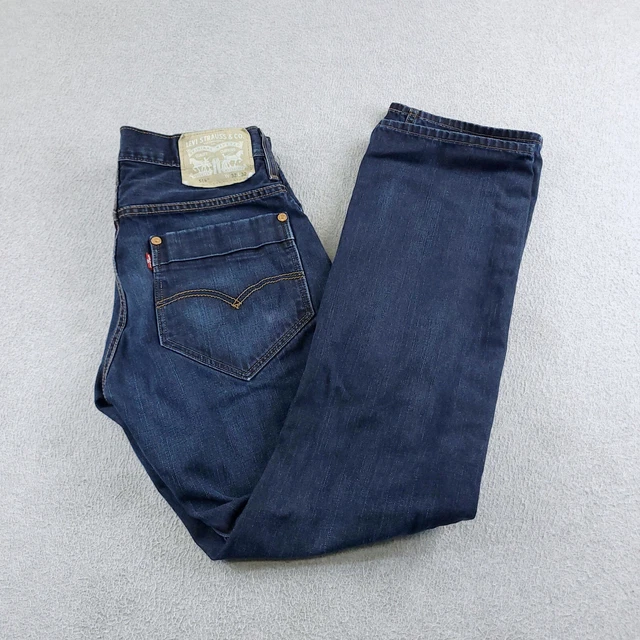 LEVIS 514 JEANS Mens 32X32 Blue Straight Multi Pocket Special Edition Dark Denim 34.00 PicClick