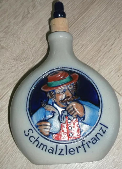 Schnupftabak Flasche Schmalzlerfranzl Groß  von Gebr. Bernard Steinghut Bunt