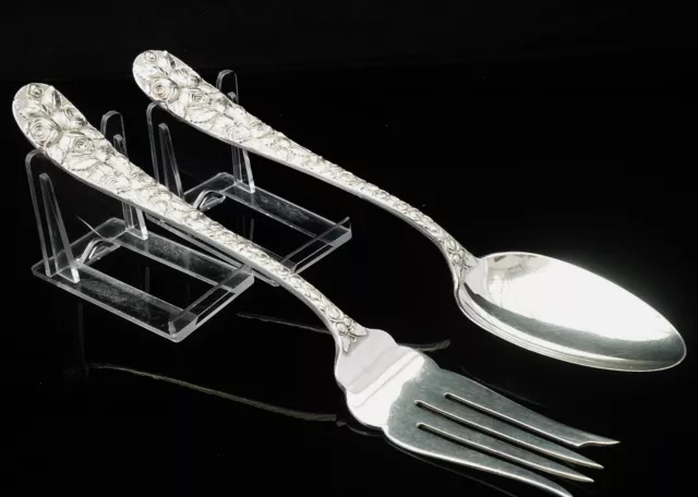 Sterling Silver Servers, Fork Spoon, Baltimore Schofield c.1905