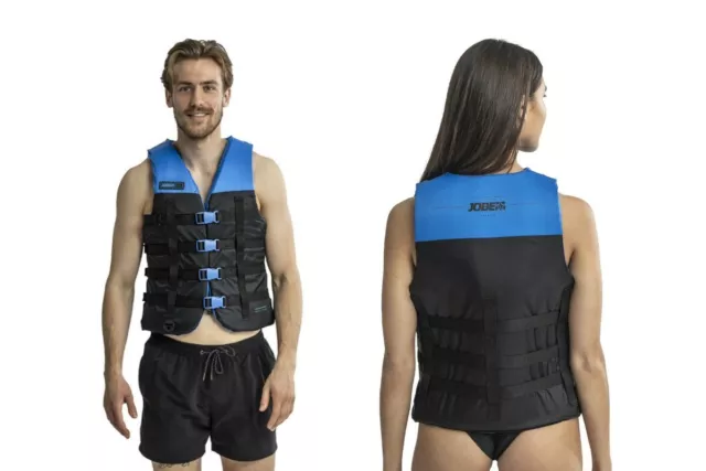 Jobe Dual Life Vest Lifejacket Boat Vest Water Ski Unisex Blue