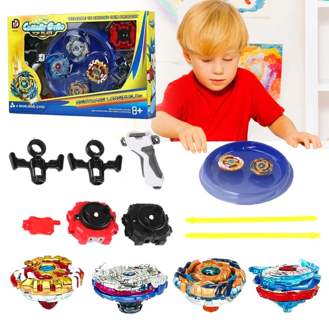 Kreisel Battle Set - 2 Stück Kampfkreisel Mit Launchern, Für Kinder Ab 6 Jahren