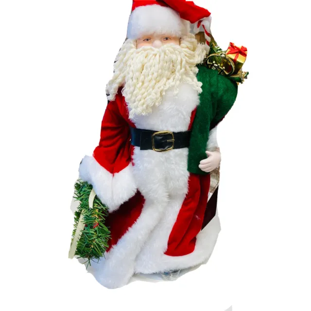 Santa Claus St. Nick Christmas Around World House of  Lloyd Porcelain Doll 16”