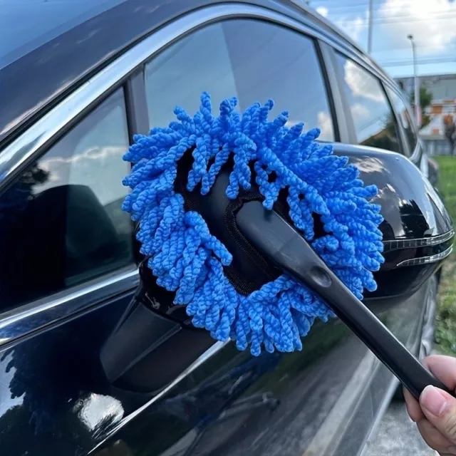 1pc Car Dust Removal Duster Wipe,cleaning Brush Mini Bristle Brush Dust Removal