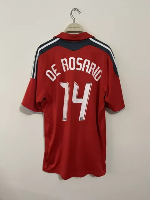 Adidas Toronto FC Dwayne De Rosario Home Soccer Jersey MLS Red Rare Size Large