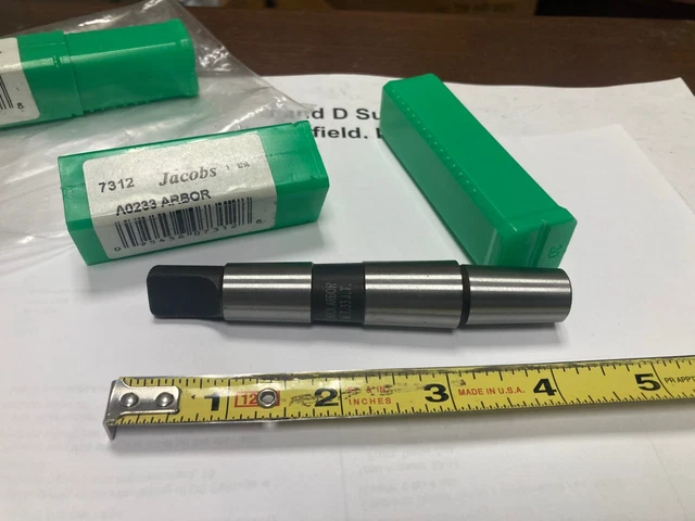 Jacobs 7312, A0233, 2 Morse to 33JT Adapter, 4.28" OAL
