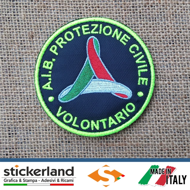 Toppa Patch Personalizzato Ricamato - VOLONTARIO - Toppe Da - Foto 7
