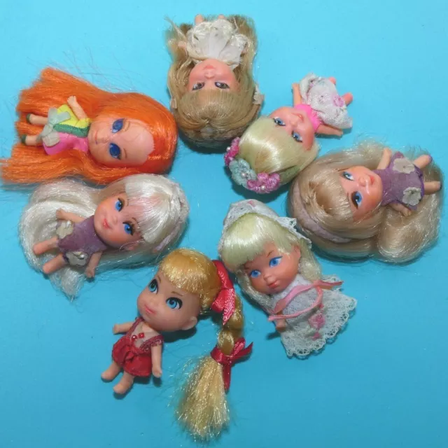 Mattel Liddle Kiddle LUCKY LOCKET mini DOLL LIZ Lola LOU LUANA LILAC LORNA +More