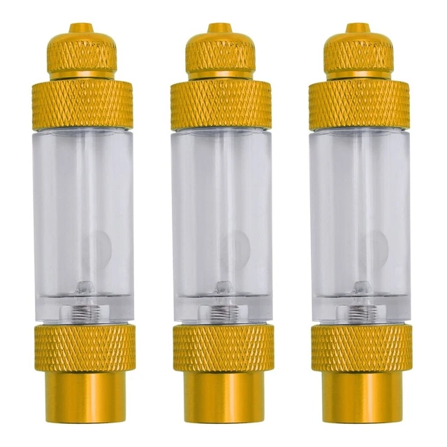 3pcs Aquarium CO2 Bolla Contatore Controllo Valvola Valvola Valvola Diffusore Di