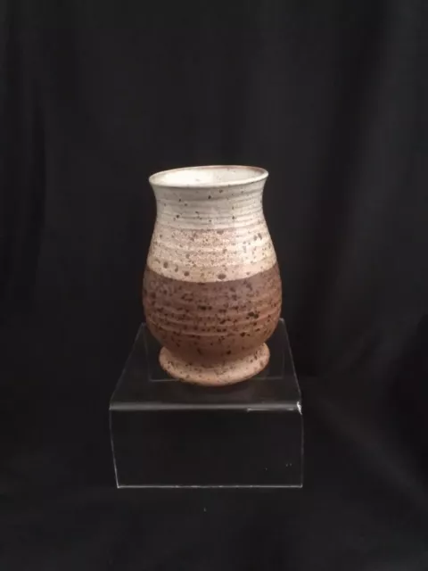 Iden Pottery, Stoneware Two Tone Vase