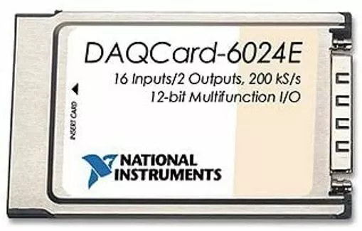 NEW - National Instruments DAQCard-6024E NI DAQ Card PCMCIA Multifunction