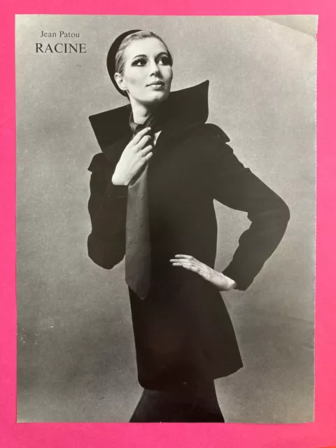 Publicité Jean Patou 1970 mode advertising vintage printemps été 70s 3773