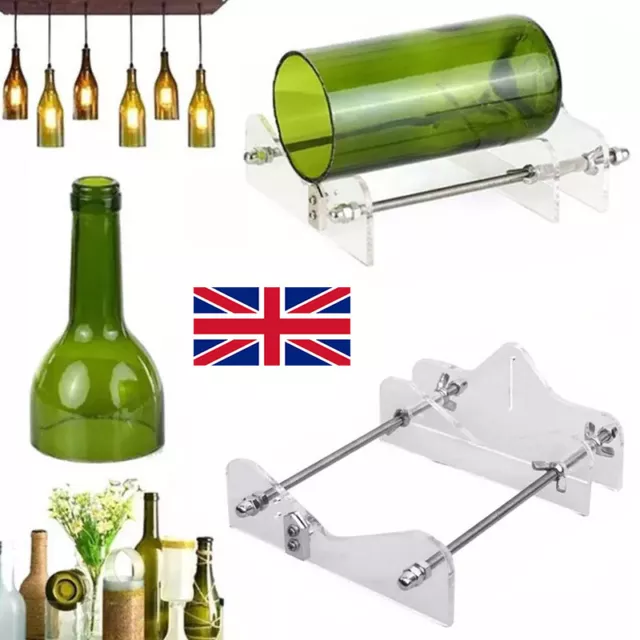 Beer Glass Wine Bottle Cutter Cutting Knife Machine DIY Kit Craft Recycle Tool