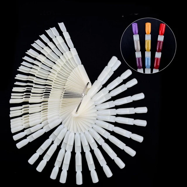 Nagelfarben-Display-Karte – Mit 120 Fächern, Magnetischem Verschluss, Für Nagelstudio, Salon Oder Zu Hause