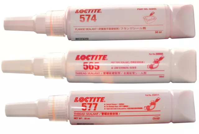 Loctite 510/515/518/542/545/565/574/577 50 Ml / 10 Ml Joint Scellant Articles Authentiques 2