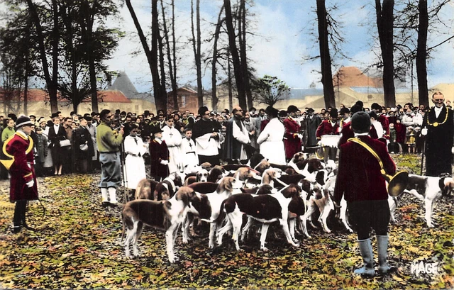 Découpage Original Pro Familia – Chasse à Courre – Vintage, Pièce Unique, Pas Une Copie