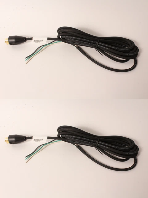 Cable 2 piezas DeWalt 36485-98 15' 18-3 DW223G DW235G DW788 DW268G DW788L DW788LS FABRICANTE DE EQUIPOS ORIGINALES