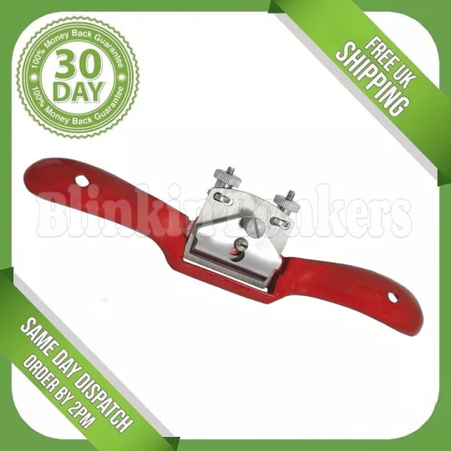 Flat Spoke Shave Adjustable Woodworking Plane Wood  Planer Tool Blade Carpenter