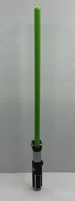 Star Wars Green Yoda LightSaber Lucasfilm Disney Store 2014 Rubber Grip