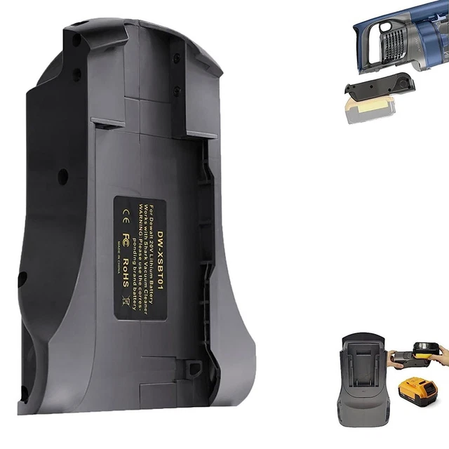 Convertitore adattatore batteria economico per sostituzione batteria sottovuoto squalo