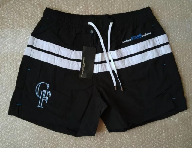 GIANFRANCO FERRE MEN Swim Shorts beachwear size L 50 ultra rare