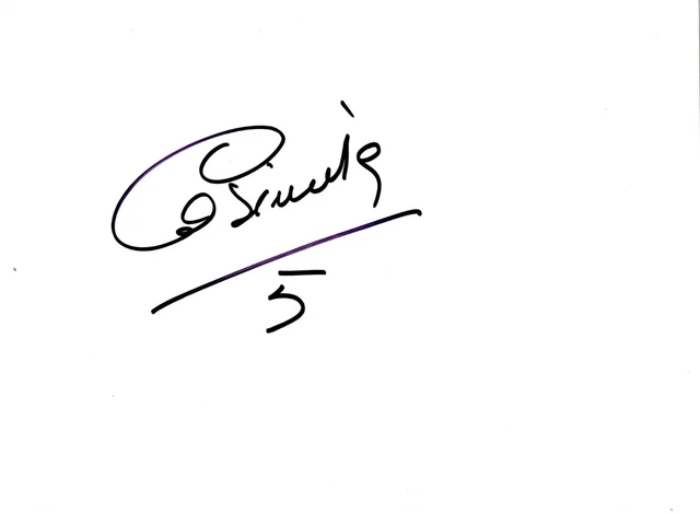 Alessandro Costacurta Cartolina Fotografica Autografata Signed Autografo Sport