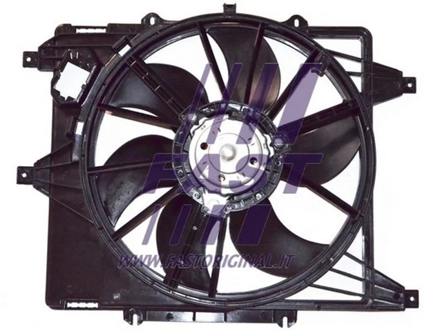 Lüfter Motorkühlung FAST FT56183 für RENAULT CLIO BA0 MEGANE 380mm 2 1 Classic