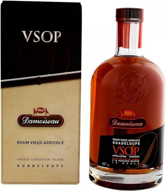 Damoiseau Vieux VSOP avec emballage cadeau Rhum (1 x 0,7 L)
