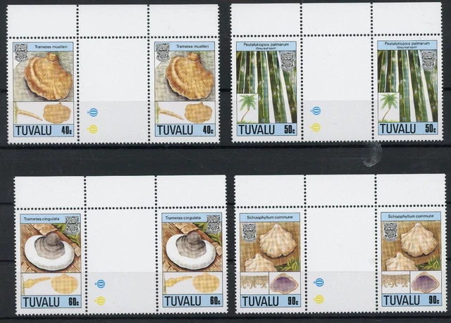 Tuvalu 541-544 ZSW postfrisch Pilze #JQ876