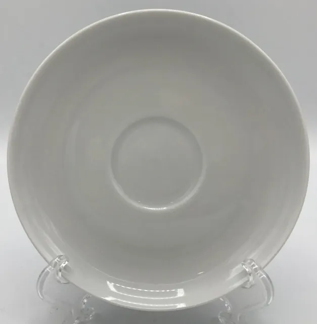 Arzberg Hutschenreuther White Saucers (s) Germany Vintage