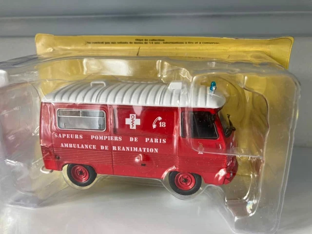 Peugeot Rifter Sapeurs-Pompiers – Miniature Norev 1/43, Carrés Jaunes, 2019