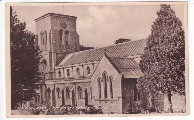 A Frith's Post Card of Haddenham, the Holy Trinity Church. Buckinghamshire