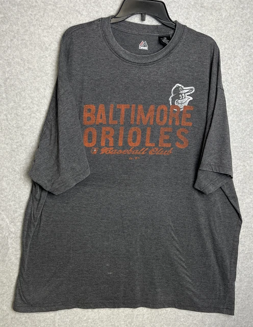 2010's BALTIMORE ORIOLES MARKAKIS #21 MAJESTIC TEE Y - Classic American Sports