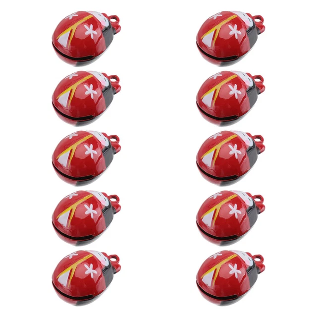 10 piezas Dibujos animados Craft Bells Hágalo usted mismo Bell Accesorios Campana colgante