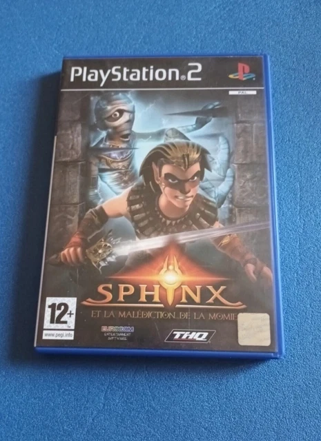 Jeu PS2 : Sphinx Et La Malédiction De La Momie - Version Française Complète - Bon état