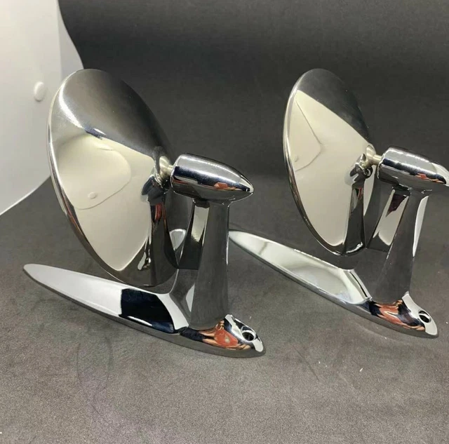 PAIR CLASSIC CAR Longbase Door Wing Mirrors WINGARD RETRO FORD Cortina
