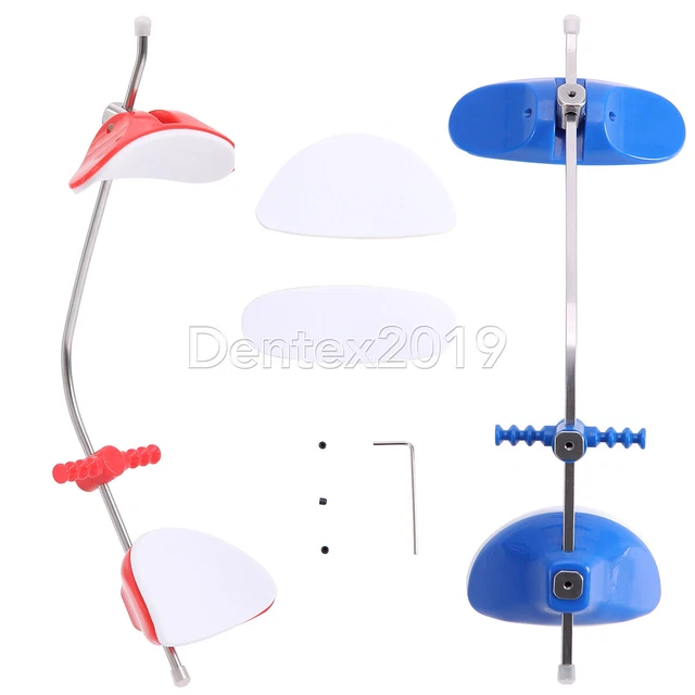Dental Orthodontic Forward Pull Single Bars Headgear with Single Leve Adjustable