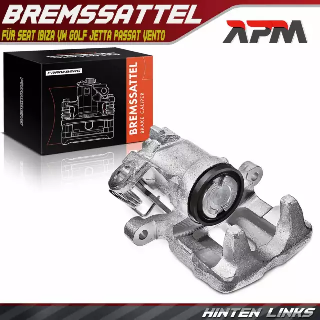 Bremssattel Bremszange Hinten Rechts für VW Golf 3 Vento 1H Passat Seat Ibiza 6K