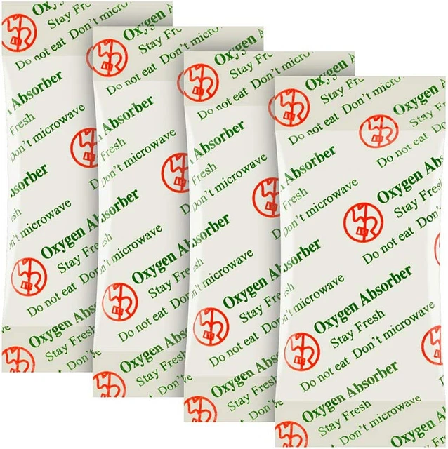 OXYGEN ABSORBER LOT 3000cc x30 + 100cc x100  Food Grade Storage Packets Prepper
