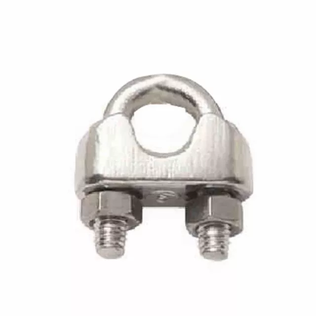 Sb-Drahtseilklemmen 6,5mm Pinces pour Câbles Cosses Câble Vis de Serrage Attache