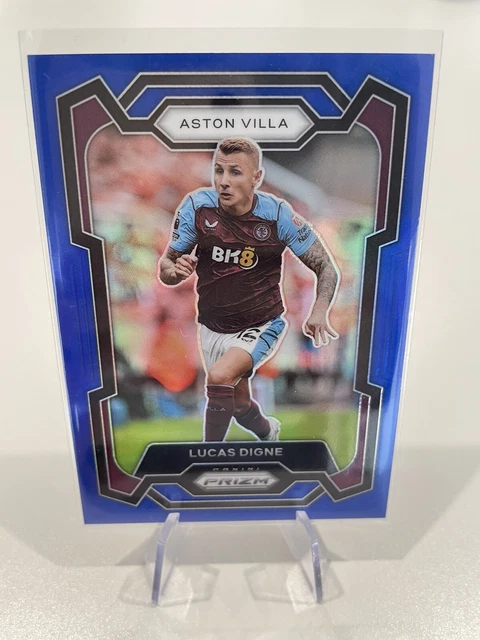 LUCAS DIGNE 2023-24 Prizm Premier League Blue Prizms #/299 ASTON VILLA ...