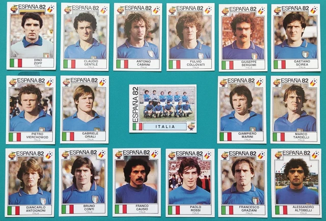 Rare!!! Italy - Panini Espana 82 World Cup Story Stickers Rare!!! Italy - Panini Espana 82 World Cup Story Stickers