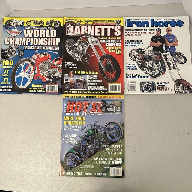 Magazines, Motorcycle Memorabilia, Motorcycles, Transportation