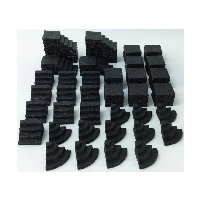 Dwarven Forge Terrain Grand Stair Pack #2 NM