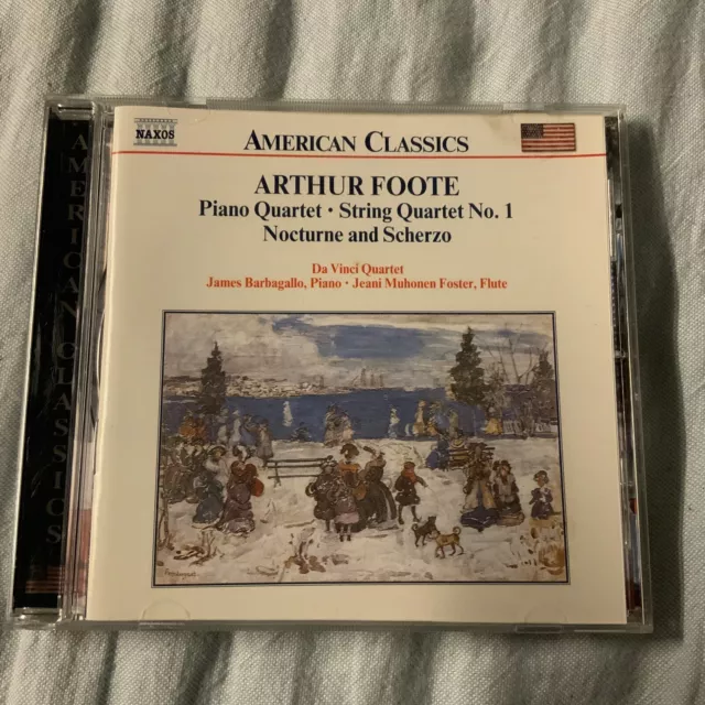 Arthur Foote Piano Quartet / String Quartet No. 1 / Nocturne and Scherzo (CD)