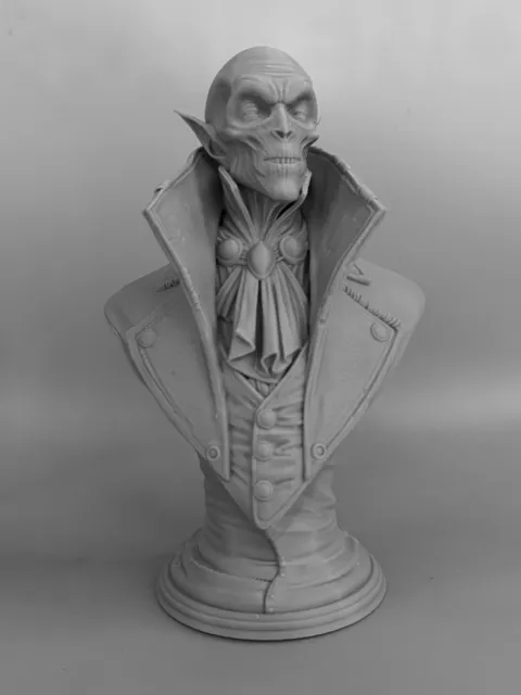 Nosferatu Vampire V2 6.5 Inch 3D Printed Bust