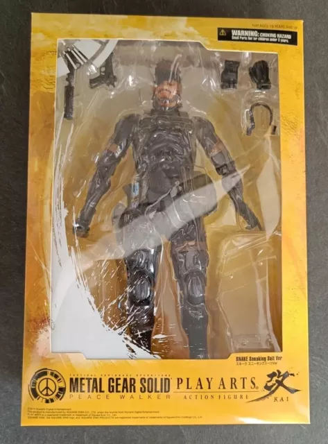 Metal Gear Solid Peace Walker - Snake Battle Dress - Play Arts - Come Nuova