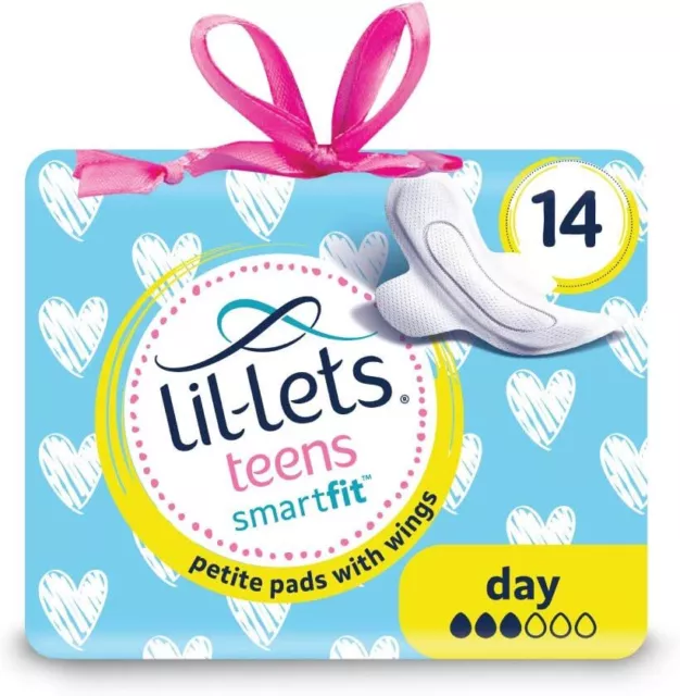 Lil-Lets Teen Towels Day 14 count (Pack of 1)