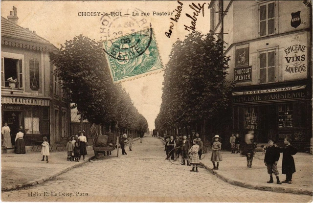 CPA AK Choisy le Roi La Rue Pasteur FRANCE (1282495)